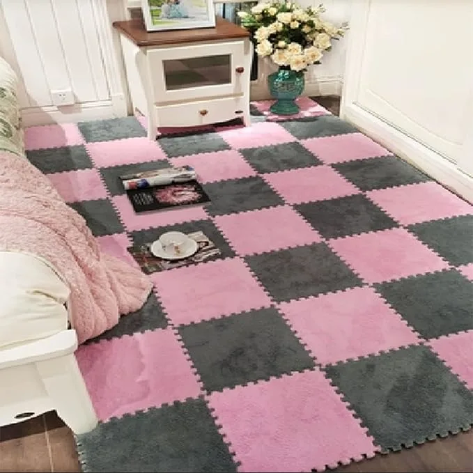 Modular Self-Adhesive Carpet Tiles